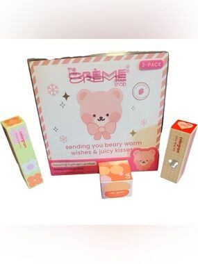Colorgram 3 piece Lip Tint with the Creme Shop 3 pack Lip Mask Bundle